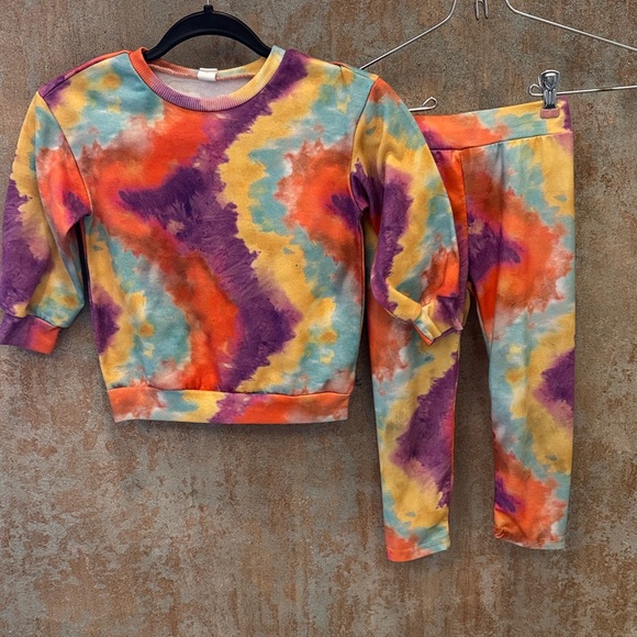 SHEIN Other - SHEIN Multicolor Tie-Dye Top